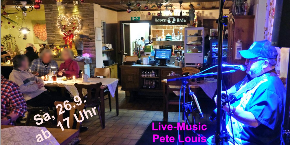 Life-Music mit Pete Louis